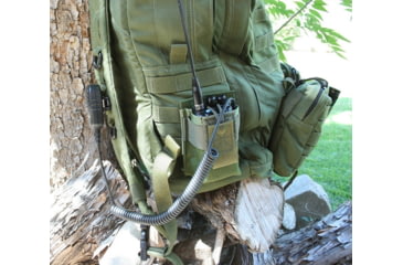 Image of Specter Gear MOLLE Radio Pouch, Fits Anytone AT-D878UV / AT-D868UV, OD Green, 1225 OD
