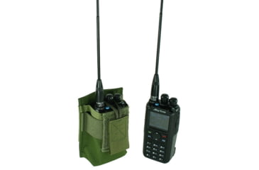 Image of Specter Gear MOLLE Radio Pouch, Fits Anytone AT-D878UV / AT-D868UV, OD Green, 1225 OD