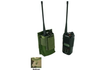 Image of Specter Gear MOLLE Radio Pouch, Fits Baofeng GT-3WP, MultiCam, 1227 MULT