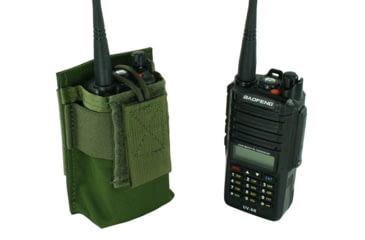 Image of Specter Gear MOLLE Radio Pouch, Fits Baofeng UV-9R, OD Green, 1229 OD