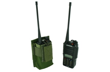 Image of Specter Gear MOLLE Radio Pouch, Fits Baofeng UV-9R, OD Green, 1229 OD