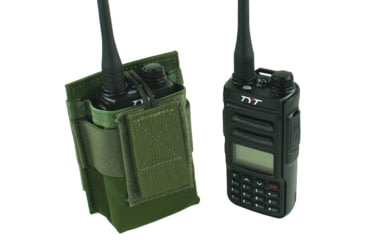 Image of Specter Gear MOLLE Radio Pouch, Fits TYT TH-UV88, OD Green, 1235 OD