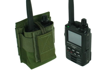 Image of Specter Gear MOLLE Radio Pouch, Fits Yaesu FT-3D, OD Green, 1221 OD