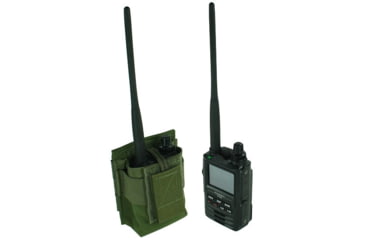 Image of Specter Gear MOLLE Radio Pouch, Fits Yaesu FT-3D, OD Green, 1221 OD
