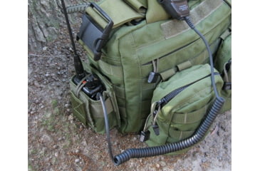 Image of Specter Gear MOLLE Radio Pouch, Fits Yaesu FT-4X, OD Green, 1217 OD