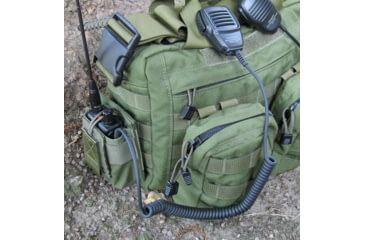 Image of Specter Gear MOLLE Radio Pouch, Fits Yaesu FT-65, OD Green, 1215 OD