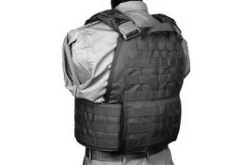 Image of Specter Gear Mpc-1 Plate Carrier Replacement Side Panel Assembly xl, Black 679BLK
