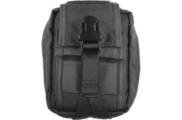Image of Specter Gear PALS/MOLLE Compatible Rapid Release Individual First Aid Pouch - Black 578 BLK