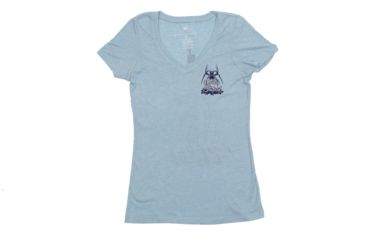 Image of Spikes Tactical Womens - T-Shirt - V-Neck - Wahine, Powder Blue, 2XL SGT3019-2X