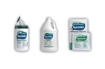 Image of Sporicidin Disinfecting Towelettes, Sporicidin ST50-600 Disinfectant Towelettes Individually Wrapped