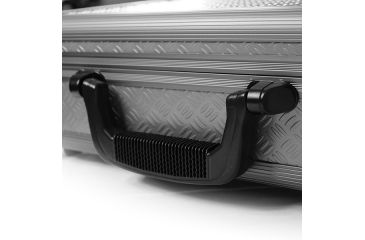 Image of Sportlock AlumaLock Double Rifle/Shotgun w/ Wheels Case,13.1x52.3x2.7in,Gray 00010G