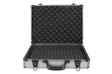 Image of Sportlock AlumaLock Quad Handgun Case,12.8x17.4x2.6in,Gray 00003G