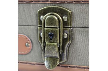 Image of Sportlock LeatherLock Deluxe Canvas Takedown Shotgun Case,8x34.4x2in,Brown 87