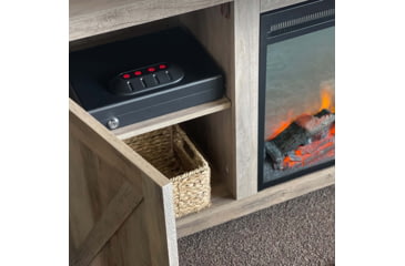 Image of Sports Afield SA-HD1 Home Defense Quick Access Vault, E-Lock, 1 Handgun, 2.5 x 11 x 9in, Black, No FRT, SAHD1X