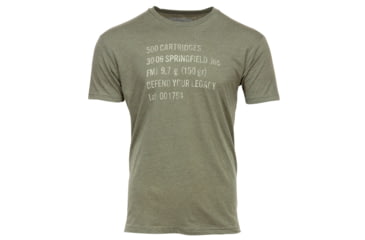 Image of Springfield Armory Ammo Can Short Sleeve T-Shirt - Men's, OD Green, Medium, GEP4407M