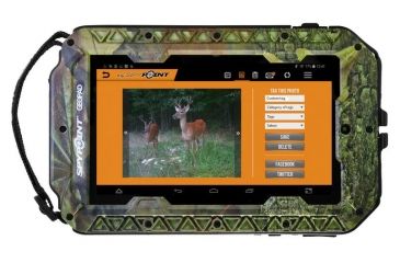 Image of Spy Point Geopad Tablet and Picture Viewer with GPS, Bluetooth, and WIFI, Camo Geopad