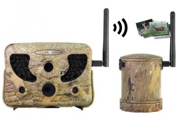 Image of Spy Point Tiny-WBF 8MP Trail Camera w/Wireless Access and Time-Lapse/Multi-shot, Camo Tiny-WBF