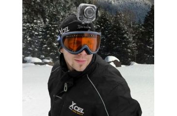 Image of Spy Point Xcel Action Camera Head Strap Mount, Black XHD-HSM