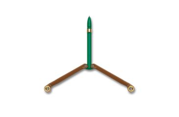 Image of Spyderco BaliYo Pens, Brown/Green, YUS113