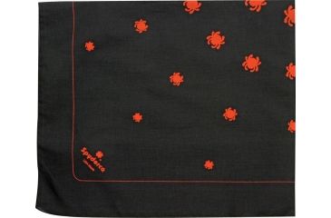 Image of Spyderco Bandanna Black/Red SCBAND1