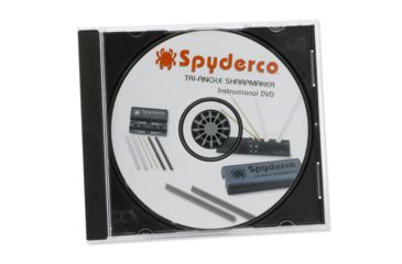 Image of Spyderco DVD Instructions for Tri-Angle Sharpmaker 204DVD