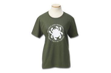 Image of Spyderco Reliable High Performance Print T-Shirt - Womens, Green, Medium, TSWRHPM
