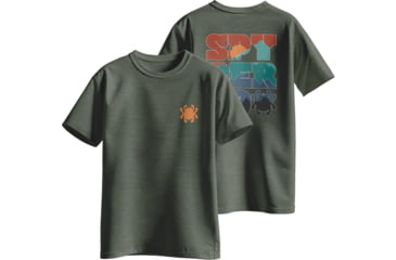 Image of Spyderco T-Shirt - Men's, Heather Green, Large, TS06HGR_L