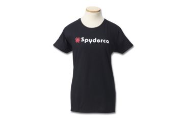 Image of Spyderco Those Who Know Print T-Shirt - Womens, Black, Large, TSWTWKL