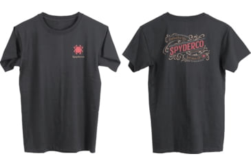 Image of Spyderco Western T-Shirt - Mens, Charcoal, 2XL, SPY-TS02CH-2XL