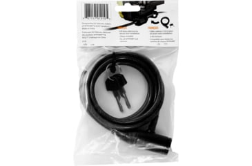 Image of Spypoint 6ft Cable Lock w/2 Keys, Black CLM-6FT