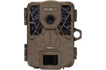 Image of Spypoint Force 10 Game Camera, 10 MP, Ultra Compact, 42 LEDs, HD video, Brown Force 10