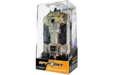 Image of Spypoint Link 4GV Cellular Trail Camera, 12 MP, 62 LEDs, HD video with sound, Camoflauge Link 4GV