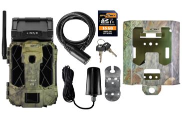 Image of Spypoint LINK-S-V, VERIZON Cellular Trail Camera + Accessory Bundle