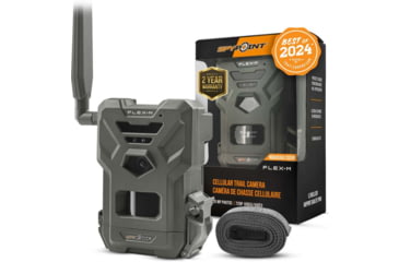 Image of Spypoint FLEX-M Cellular Trail Camera 28MP Grey 299C5F38