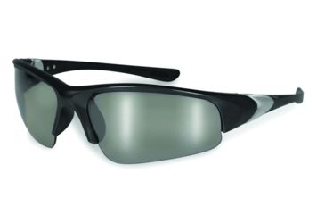 Image of SSP Eyewear Entiat CF+ Bifocal Shooting Glass Readers w/ 1.25 Magnification, Black Frame, Mirrored Lens 011711954636