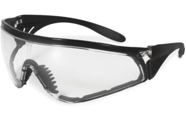 Image of SSP Eyewear Sammamish Safety Glasses, Black Frame, Crystal Clear Anti-Fog Lens, SAMMAMISH CL A/F