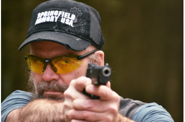 Image of SSP Eyewear Top Focal Shooting Glasses Premier Kit, 1.00, Matte Black Frame, Amber, Clear, and Smoked Lenses, TF100 PREMIER KIT