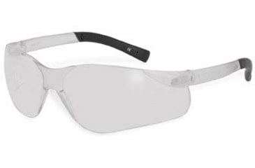 Image of SSP Eyewear Turbo Safety Glasses, Black Frame, Crystal Clear Anti-Fog Lens, TURBO CL A/F