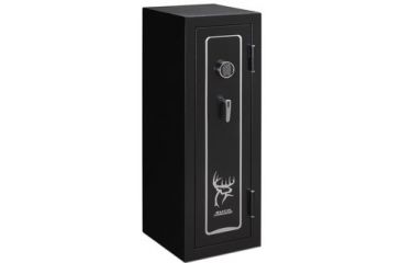 Image of Stack-On 18-Gun Safe w/Electronic Lock,Door Storage,19x20.25x55in,Matte Black BC-18-MB-E-S