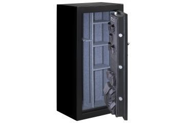 Image of Stack-On 36-40 Gun with Electronic Lock,, Matte Black E-40-MB-E-S