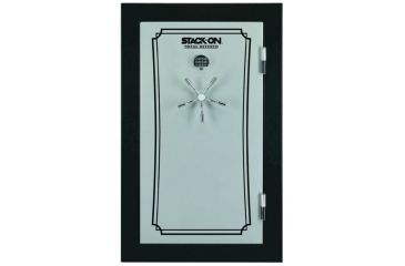 Image of Stack-On 36-Gun Safe w/Back-lit Electronic Lock,35.25x26.75x59in,Black/Silver TD14-36-SB-E-S