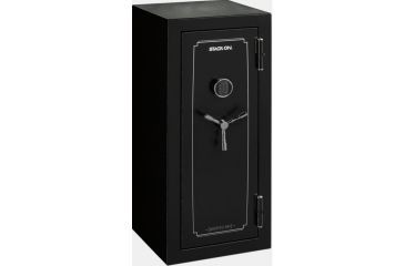 Image of Stack-On 48in Shooters Fire Resistant Safe w/Electronic Lock,30min Fire Rating,Door Storage,1.5in Locking Bolts,Black E-13-MB-E-S