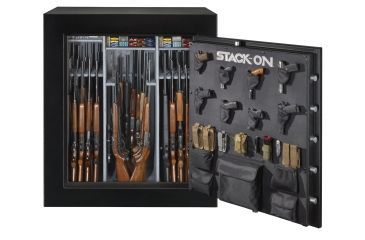 Image of Stack-On 62-90 Gun with Electronic Lock,, Matte Black E-90-MB-E-S
