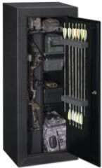 Image of Stack-On Buck Commander Bow &amp; Gear Storage Cabinet, Black AC-2