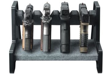 Image of Stack-On Deluxe 4-Position Pistol Rack SPAPR-1504, EDEMO1