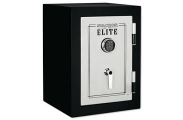 Image of Stack-On EXECUTIVE FIRE REST.SAFE JR. ELEC. LOCK, Matte Black/Silver, Medium E-029-SB-E-DS