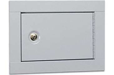 Image of Stack-On In Wall Pistol Steel Cabinet, Small, Beige Gloss Finish IWC-11