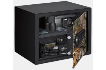 Image of Stack-On Large Personal Safe w/Electronic Lock,1 Shelf,15x11.81x11.81in,Real Tree Xtra Camo PS-1415-RTX