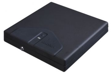Image of Stack-On Large Portable Case with Biometric Lock - Black, Small PC-900-B-DS