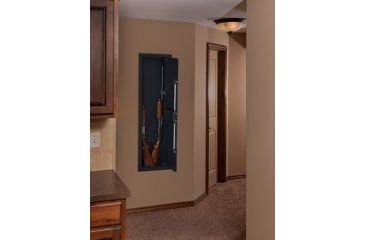 Image of Stack-On Long Gun Wall Safe w/Electronic Lock,Matte Black PWS-1555